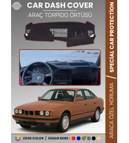 BMW E34 5 SERİSİ (1988-1996) Torpido Örtüsü Panel Koruma Torpido Koruma Tam Uyum Çatlamayı Önler