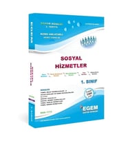 Egem Eğitim Yayınları AÖF 1. Sınıf Sosyal Hizmetler Bahar Dönemi 2. Yarıyıl Konu Anlatımlı Soru Bankası (Çok Renkli)
