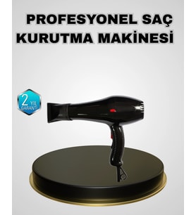 Profesyonel 2200W Fön Makinesi Soğuk Sıcak Üflemeli İki Kademeli