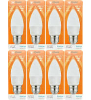 (8 Adet) Osaka 7W (50W) 6500K (Beyaz Işık) E27 Duylu (Kalın Duy) Mum Led Ampul