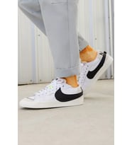 Nike Blazer Mid 77 Jumbo Leather Mens Sneaker White Hakiki Deri Erkek Günlük Spor Ayakkabı Beyaz