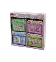 2 Adet Mini Not Defteri Seti - Crayon Shin Chan Tasarımlı - 12 Sayfa Sticker - Sulu Kapak
