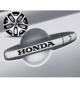 H onda Kapı Kolu Sticker 10Adet