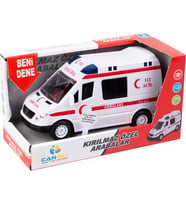Işıklı Sesli Pilli Ambulans Minibüs