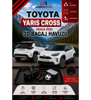Toyota Yaris Cross ALT 2022 - 2026 Araca Özel 3D Bagaj Havuzu