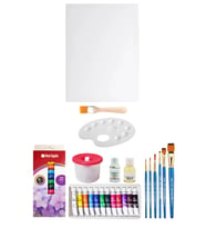 Acuto Red AppleTüp Yağlı Boya Seti 12'li 35x50 Tuval Seti