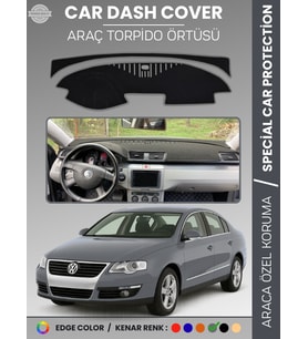 VOLKSWAGEN PASSAT B6 (2005-2010) Torpido Örtüsü Ön Göğüs Koruma Torpido Koruma Tam Uyum UV Koruma