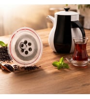 Sök Tak Çay Süzgeci – Paslanmaz Çelik Yıldız Tasarımlı Sökülebilir Çay Süzgeci