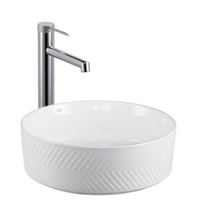 E-W5002 Tezgah Üstü Lavabo Beyaz