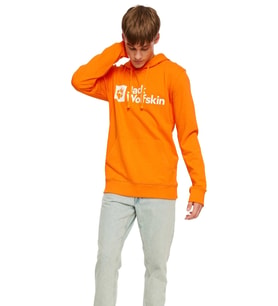 Jack Wolfskin Arthur Hoody Erkek Sweatshirt 1000001TR-3412 (Turuncu)