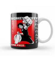 One Piece Luffy 01 Kupa Bardak Porselen