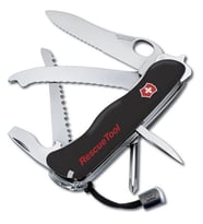 ?Victorinox 0.8623.MWN.3 RescueTool Siyah Hayat Kurtarma Çakısı