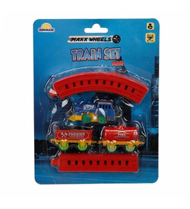2559 Maxx Wheels Mini Tren Seti 11 Parça -
