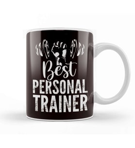 Best Personal Trainer Bodybuilding Fitness Instructor Coach Kupa Bardak Porselen