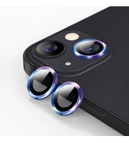 ALLY İPhone 13 - 13 Mini 3D Metal Çerçeveli Kamera Lens Koruyucu-(5775) - SSSSSS9474-7402