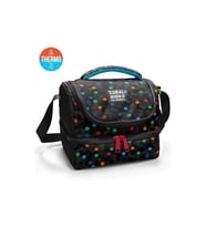 CORAL HIGH 37204 KIDS SİYAH RENKLİ PETEK DESENLİ THERMO İKİ KATLI BESLENME ÇANTASI