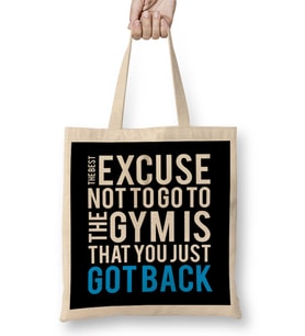The Best Excuse Not To Go To The Gym Bez Çanta Uzun Saplı
