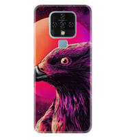 Tecno Camon 16 18P Pova Pova 3 Pova Neo Kılıf Desemli Silikon Red Eagle 1752