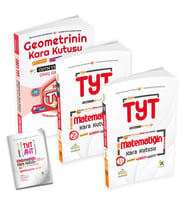 YKS TYT Matematiğin Kara Kutusu 1. ve 2.Cilt ve Geometrinin Kara Kutusu 3lü Çıkm