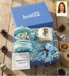 Kişiye Özel Karikatürlü Eczacı Hediye Kutusu - Kişiye Özel T Kupa, Atlı Karınca Müzik Kutusu, Peluş Anahtarlık Tıp Bayramı Hediyesi