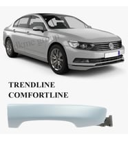 PASSAT B8 SEDAN 2015-2018 MODEL ARASI UYUMLU ÖN SAĞ YOLCU TARAFI DIŞ KAPI KOLU ASTARLI