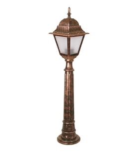 AVONNI BSU-68179-BKR-B Kahverengi Boyalı Dış Mekan Aydınlatma E27 ABS Polikarbon Cam 18cm