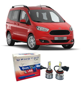 Ford Tourneo Courier Led Xenon Sis Farı Ampulü H11 Duo Yeni Seri Beyaz