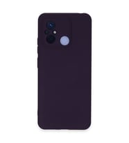 Xiaomi Redmi 12c Kılıf Nano İçi Kadife Silikon - Mor