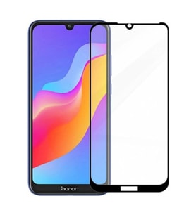 Huawei Y6 2019 Ekran Koruyucu Kırılmaz Cam-siyah