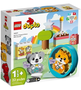 LEGO 10977 DUPLO Sesli İlk Yavru Köpeğim ve Yavru Kedim