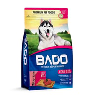 Bado Yetişkin Etli Köpek Maması 2500 GR  (Mavi)