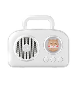 Jwin BR-220 Radyolu Bluetooth Hoparlör - Beyaz