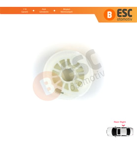 Kia Ceed Cee'd MK2 JD 2012-2018 5-Kapı 83460A2010 için Arka Sağ Kapı Cam Kriko Tamir Makarası