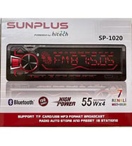 Sunplus SP-1020 4X55 Watt Bluetooth /usb/sd/radyo Oto Teyp 10304 (Siyah)