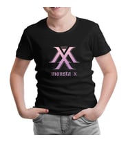Monsta X - MX Siyah Çocuk Tshirt