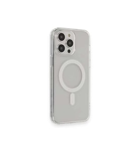 iPhone 14 Pro Kılıf Matte Şeffaf Magneticsafe - Şeffaf