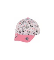 KİTTİ 1100-05 KIZ ÇOCUK YAZLIK ŞAPKA 1-4 YAŞ (Pembe)