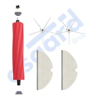 ROBOROCK Q7 , Q7+ , Q7 MAX , Q7 MAX+  Uyumlu 1 Ana Fırça 2 Yan Fırça 2 Mop PKT-iasgf0000509