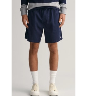GANT Men's Regular Fit Soft Canvas Bermuda Shorts Erkek Yumuşak Kanvas Bermuda Şort Lacivert