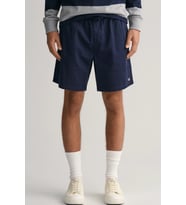 GANT Men's Regular Fit Soft Canvas Bermuda Shorts Erkek Yumuşak Kanvas Bermuda Şort Lacivert