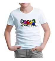 Among Us - Impostors Beyaz Çocuk Tshirt