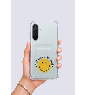 Samsung Galaxy A56 Kartlıklı Gülücük Desenli Kılıf
