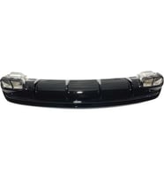 Çmk Mercedes W117 Cla 45 2016-2019 Difüzör Siyah Egzoz Seti