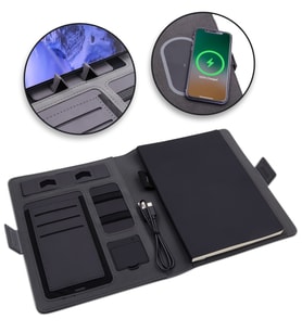 Kişiye Özel Wireless Powerbank 5000 mAh Akıllı Organizer