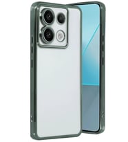 Newface Xiaomi Poco X6 Kılıf Razer Lensli Silikon - Yeşil