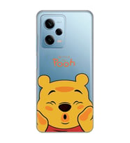 Redmi Note 12 Pro 5G Uyumlu Winnie The Pooh Desenli Şeffaf Telefon Kılıfı