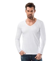 Anıt Erkek V Yaka Uzun Kollu Fanila Atlet 1166 (Siyah)