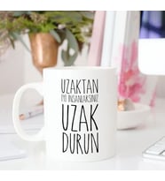 Söz Yazılı Kupa Bardak