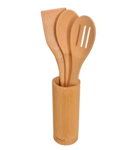 Bambum Ravioli Fix - 4 Parça Kaşık Seti (Camel)