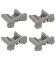 Beko İle Uyumlu D29011EI Bulaşık Makinesi Yeni Tip Ön Ray Kapağı Tutucu Stoper 4 Adet